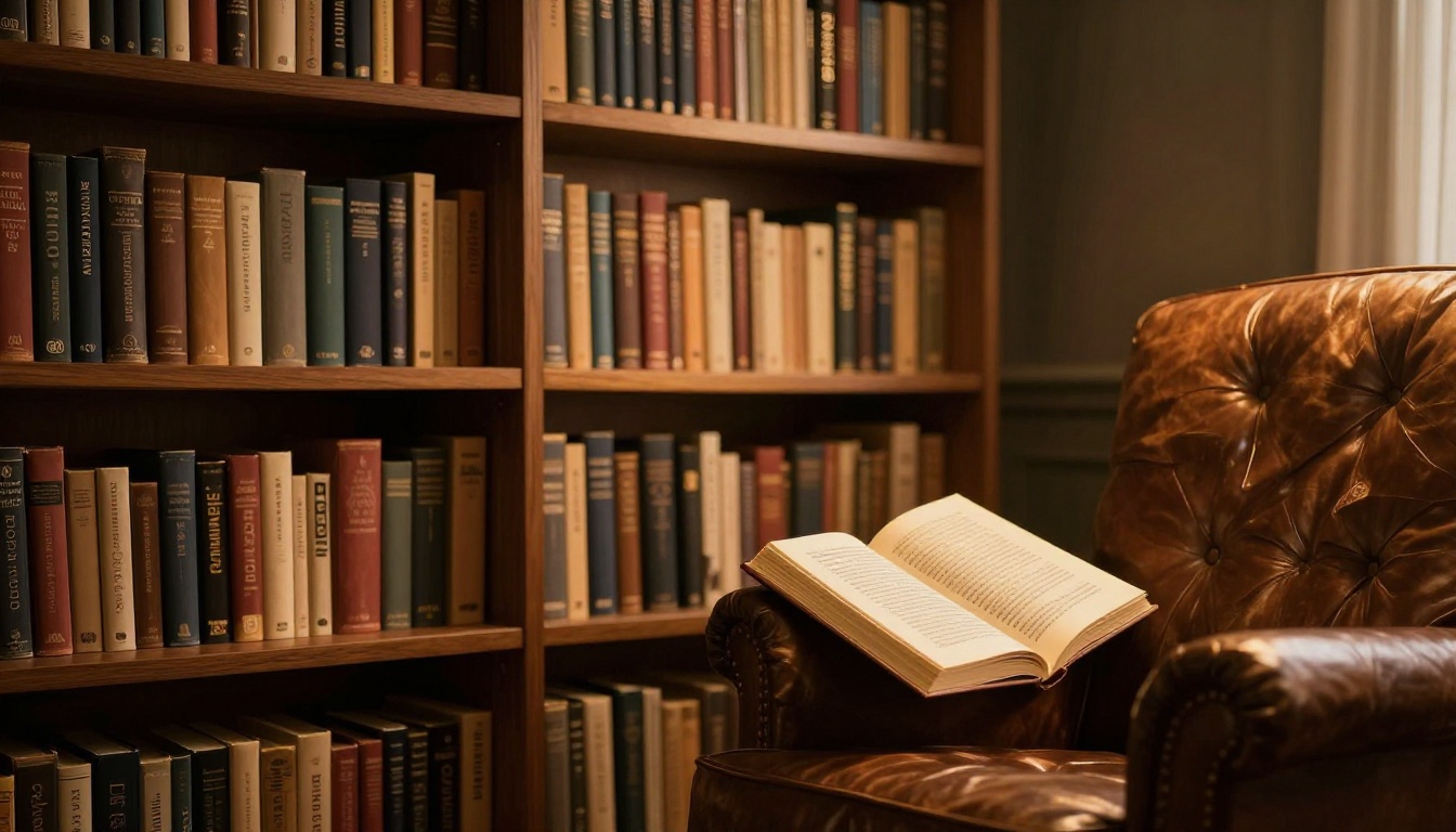 Building a Home Library Worth Sitting In